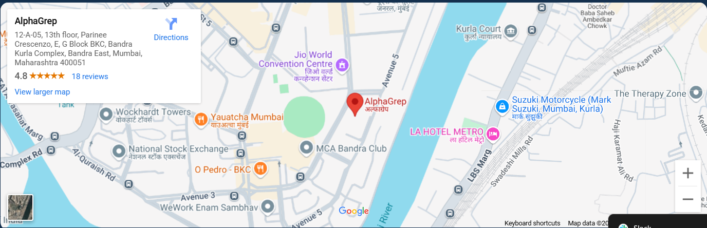 Alphagrep Location Map